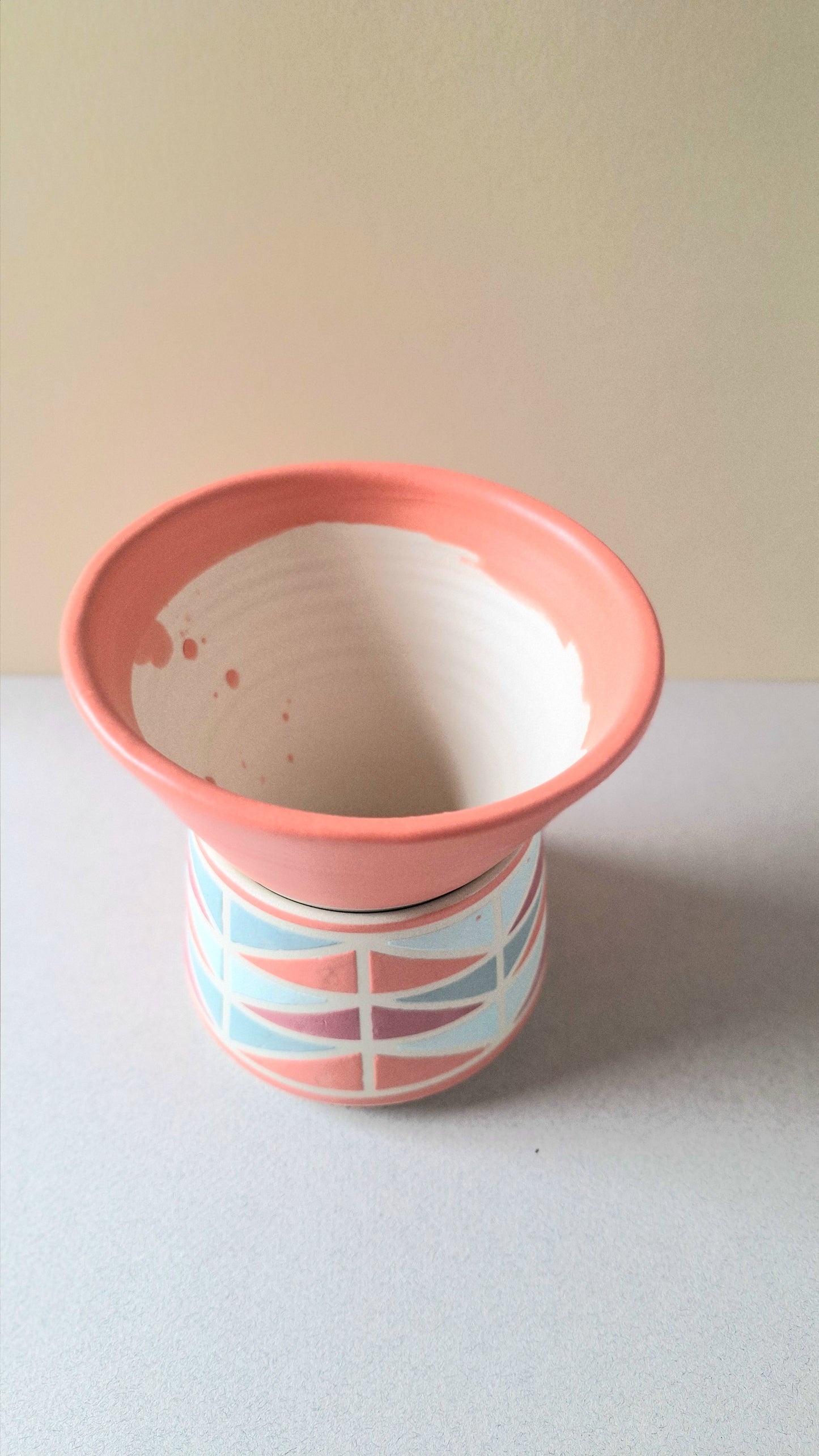 Coral Wedge Angled Planter