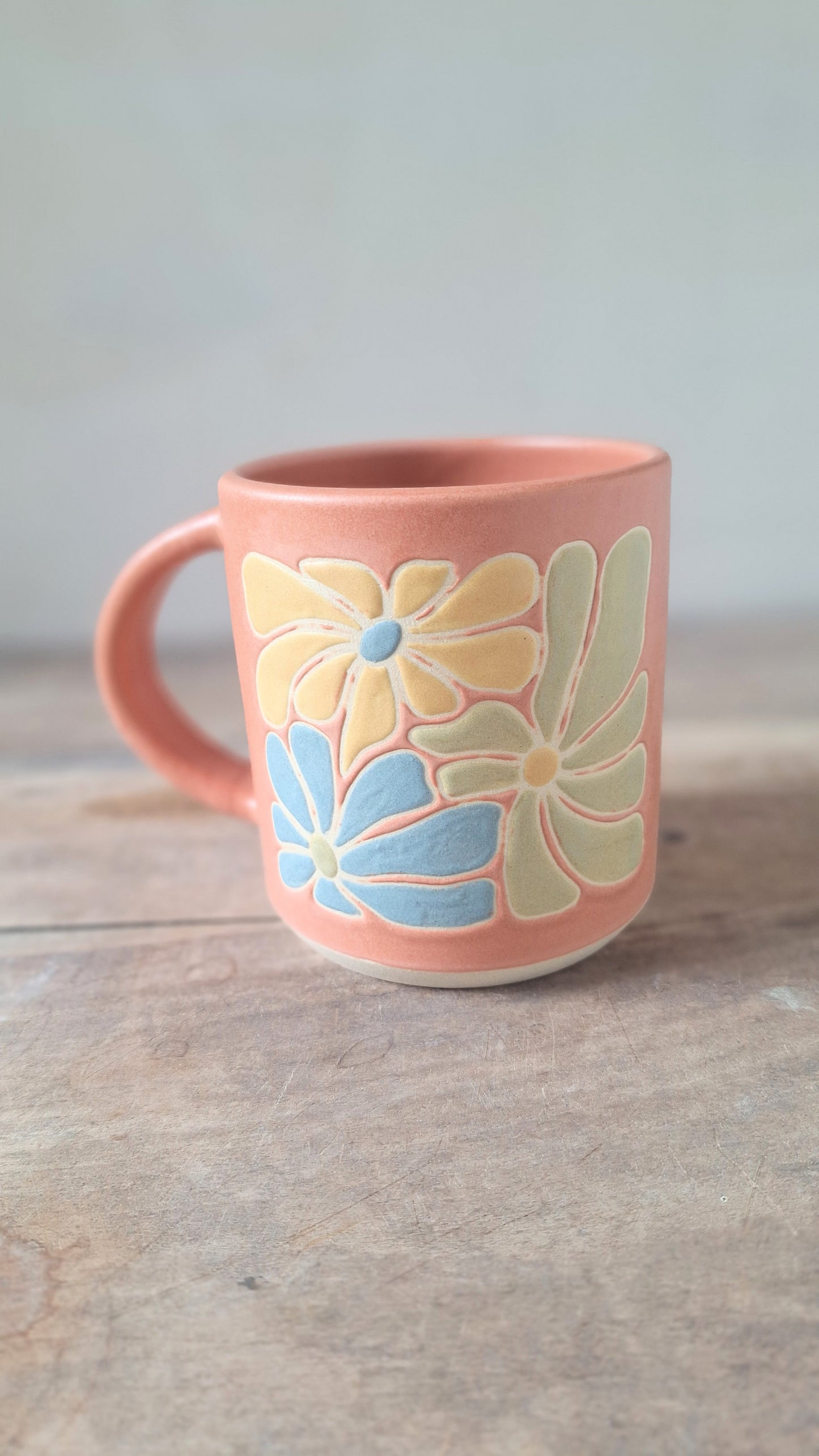Henna Retro Flower Mug