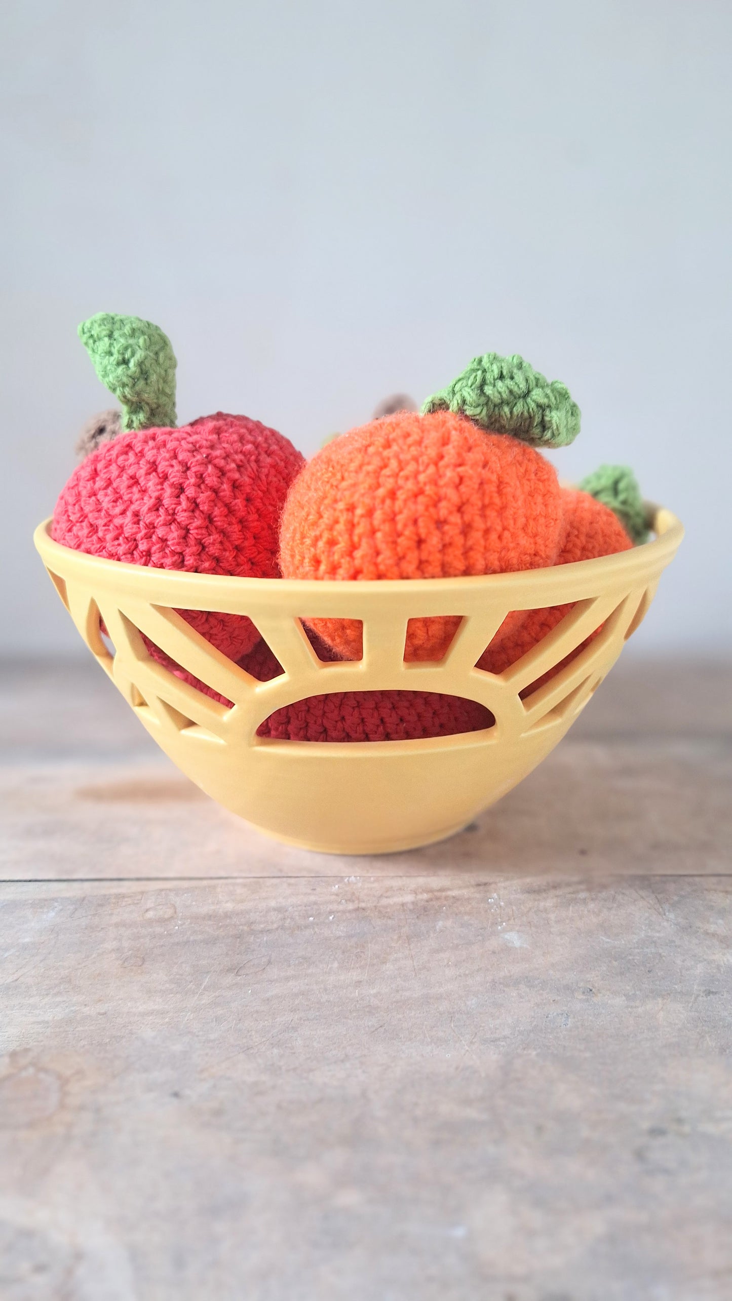 Yellow Sunshine Fruit Bowl