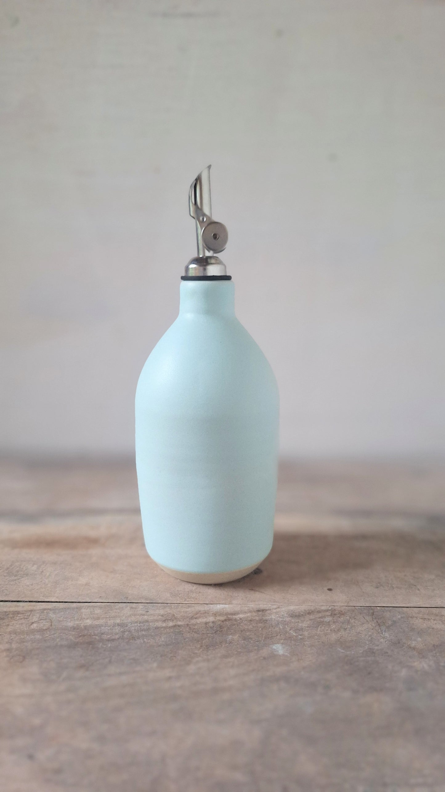 Blue Dot Olive Oil Cruet