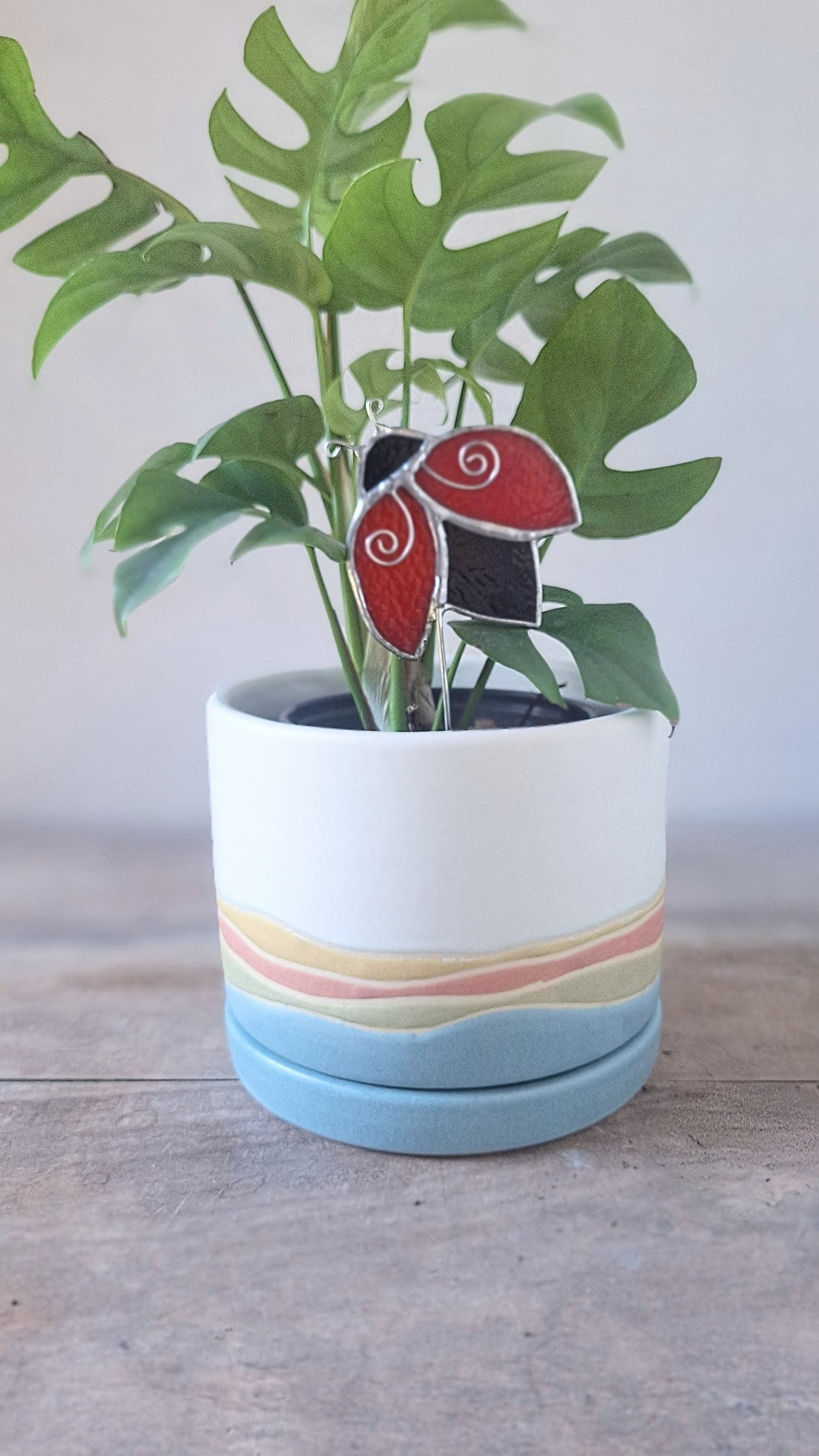 Ladybug Plant Stake
