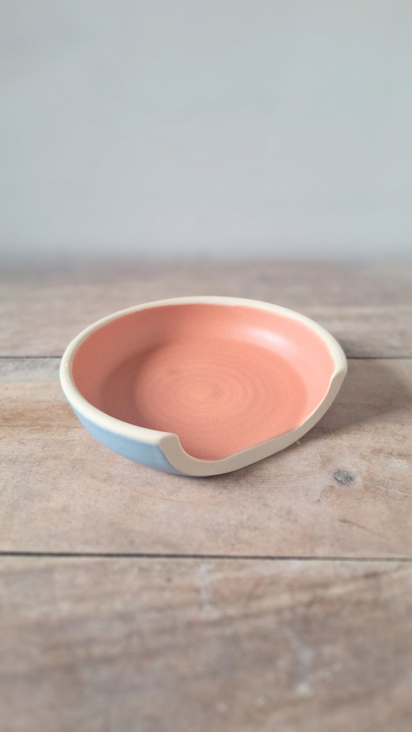 Henna/Blue Spoon Rest