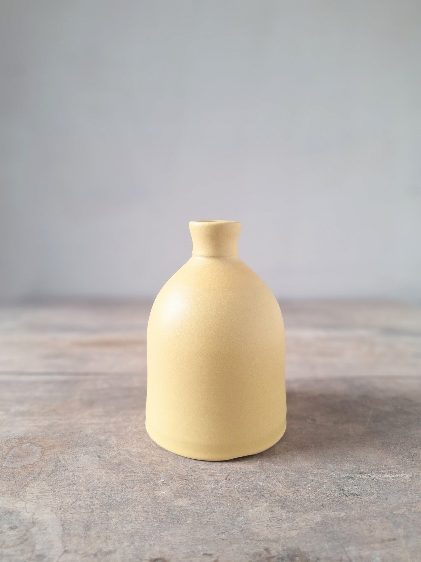 Yellow Tulip Bud Vase