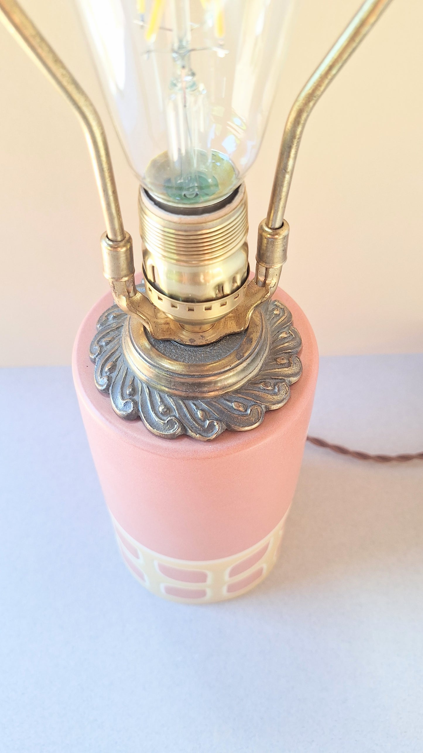 Tower Table Lamp (Henna/Mustard)