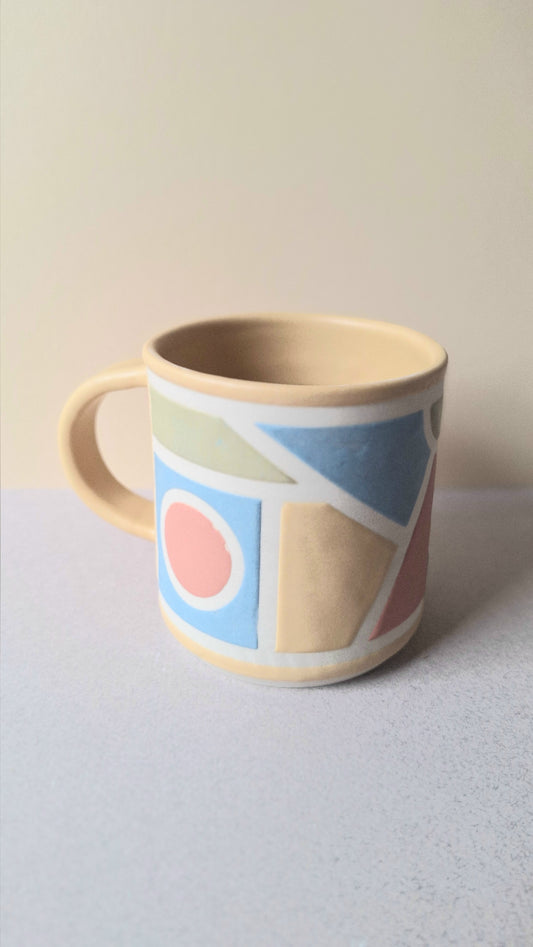 Mustard Geo Mug