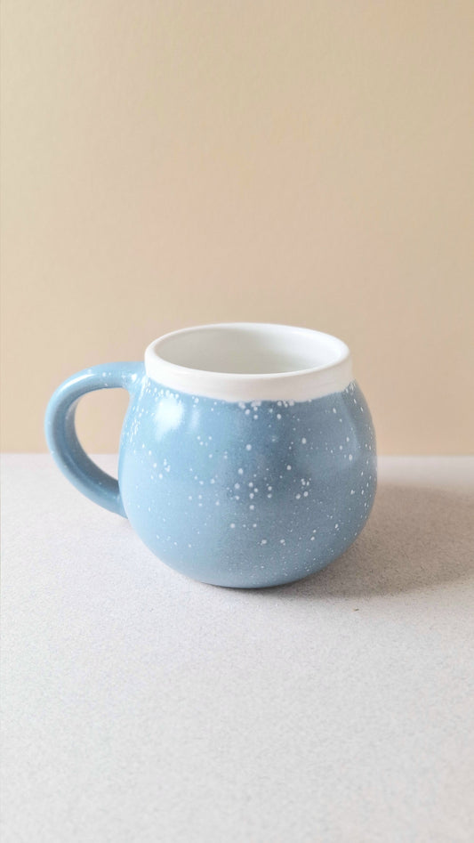 Blue Crackle Tubbie Mug