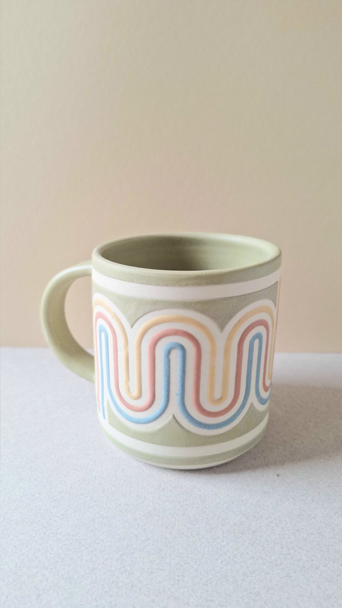 Avocado Squiggle Mug
