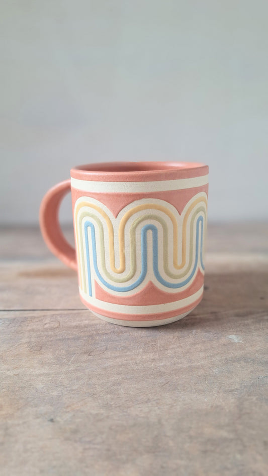 Henna Squiggle Mug