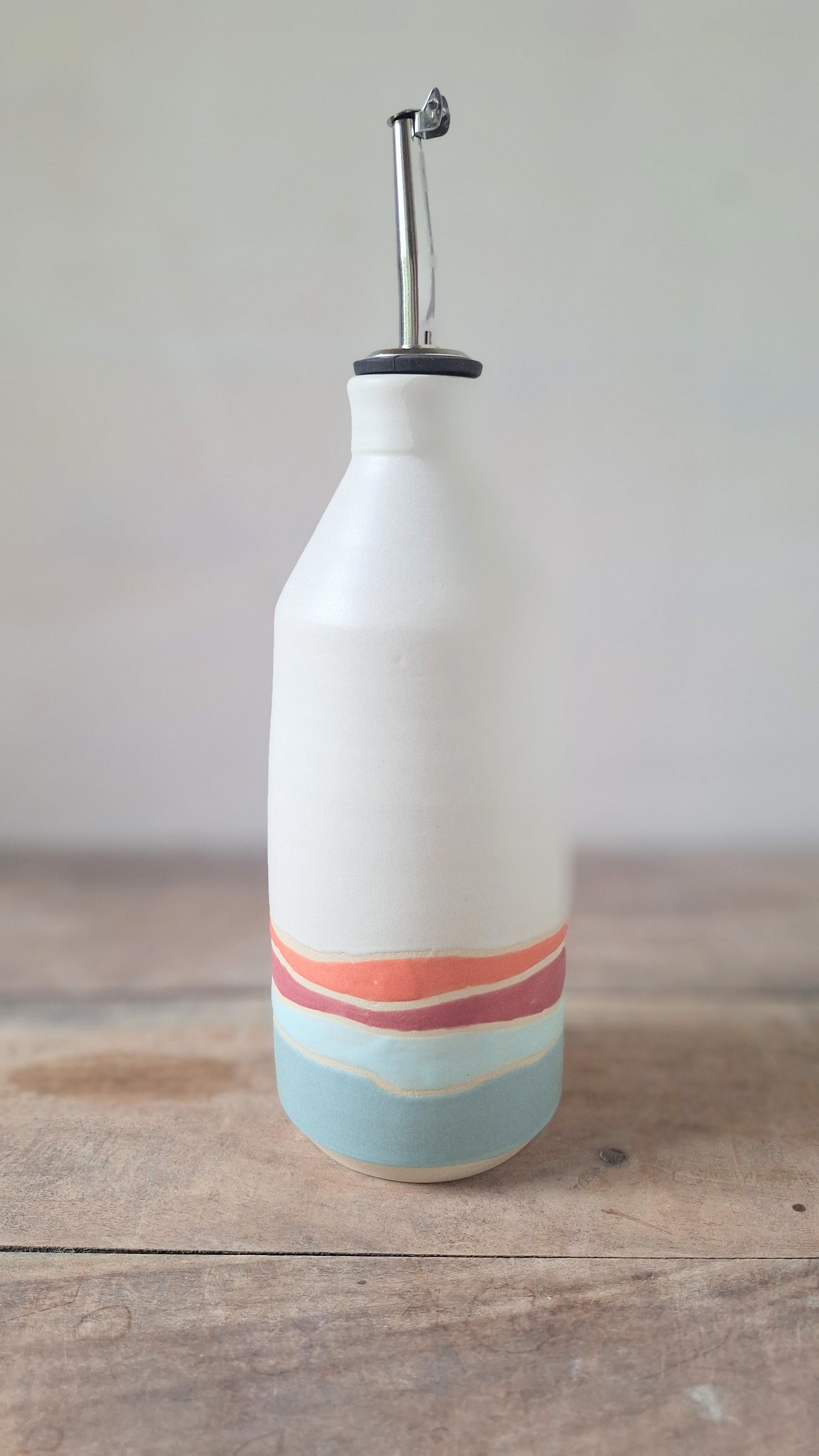 Bright Landscape Olive Oil Cruet