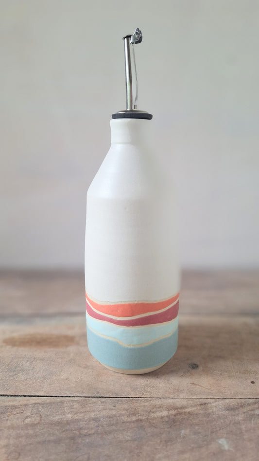 Bright Landscape Olive Oil Cruet