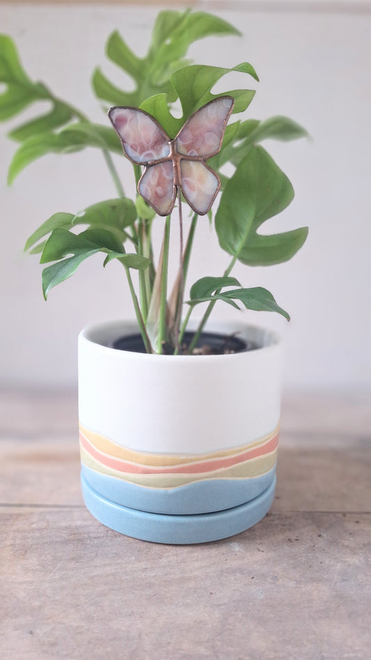 Butterfly Plant Stake - Multiple Colors