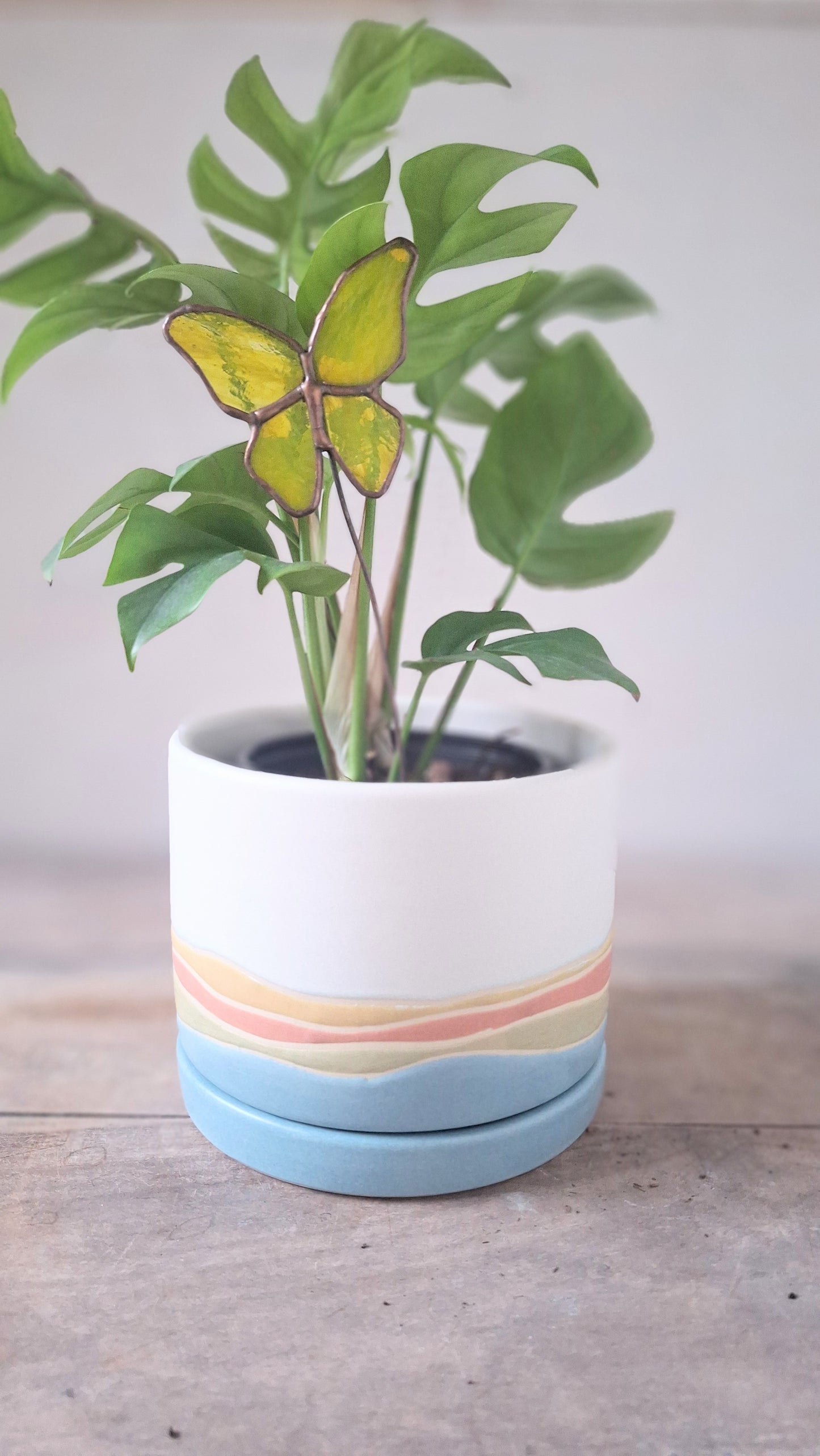 Butterfly Plant Stake - Multiple Colors