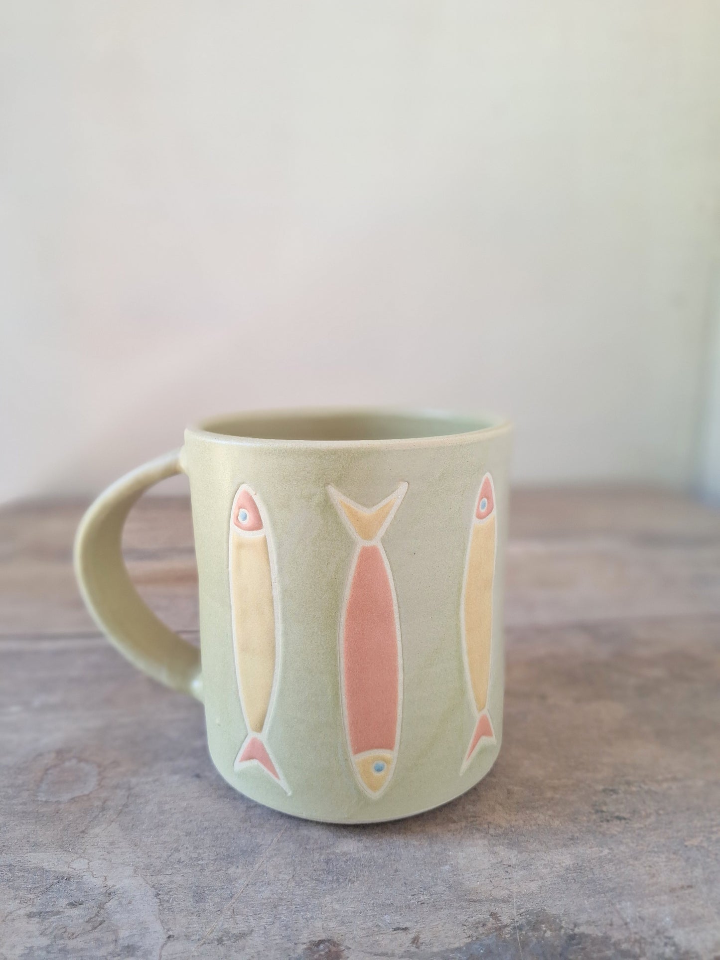 Avocado Fish Mug