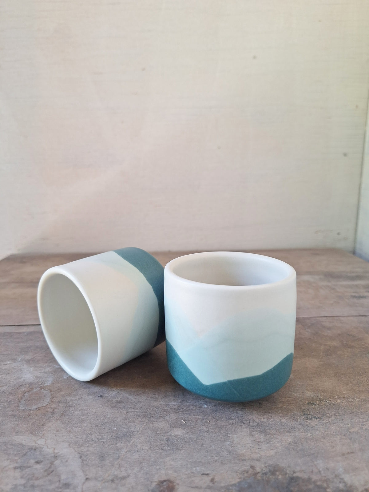 Snowy Mountain Little Sippers Pair