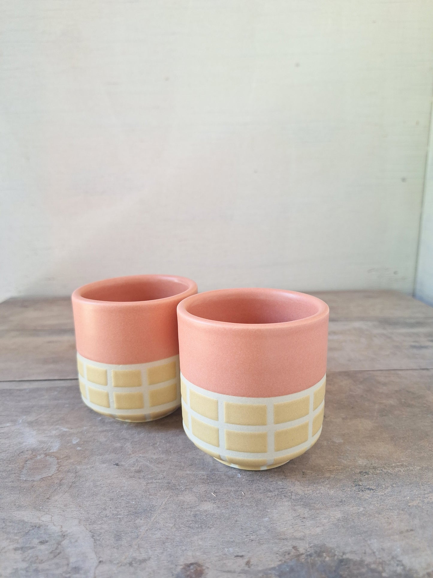 Henna Tile Little Sippers Pair