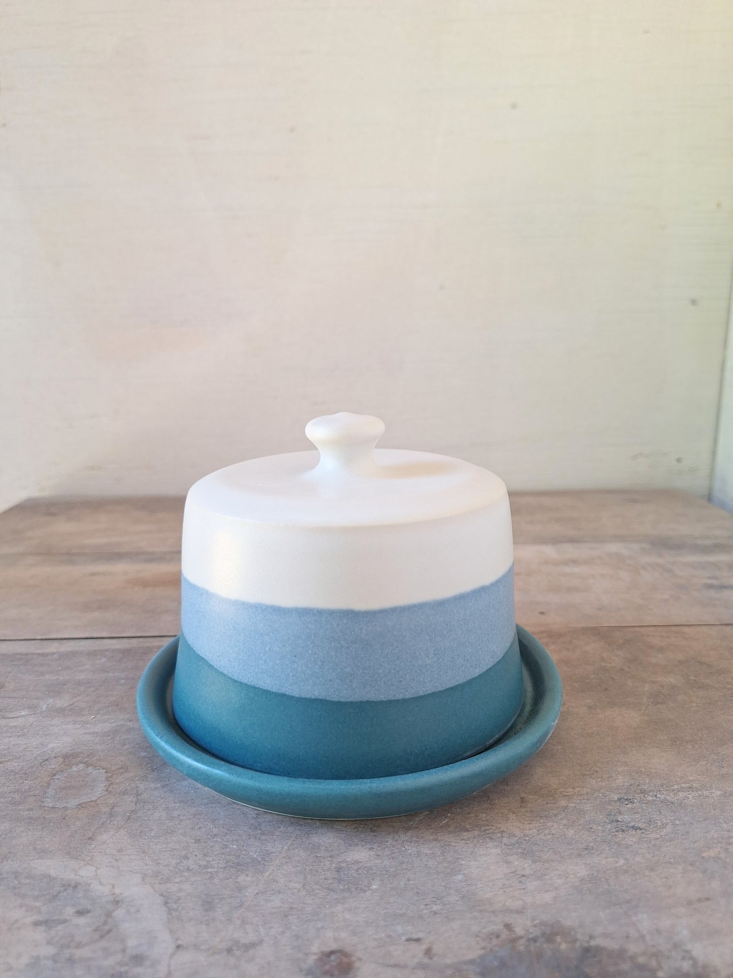 Butter Dish Striped