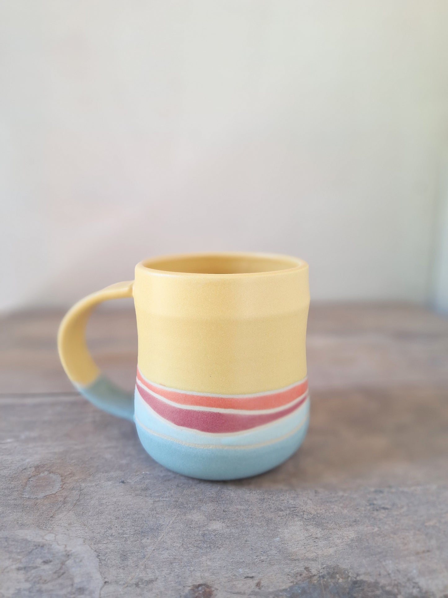 Yellow Landscape Mug