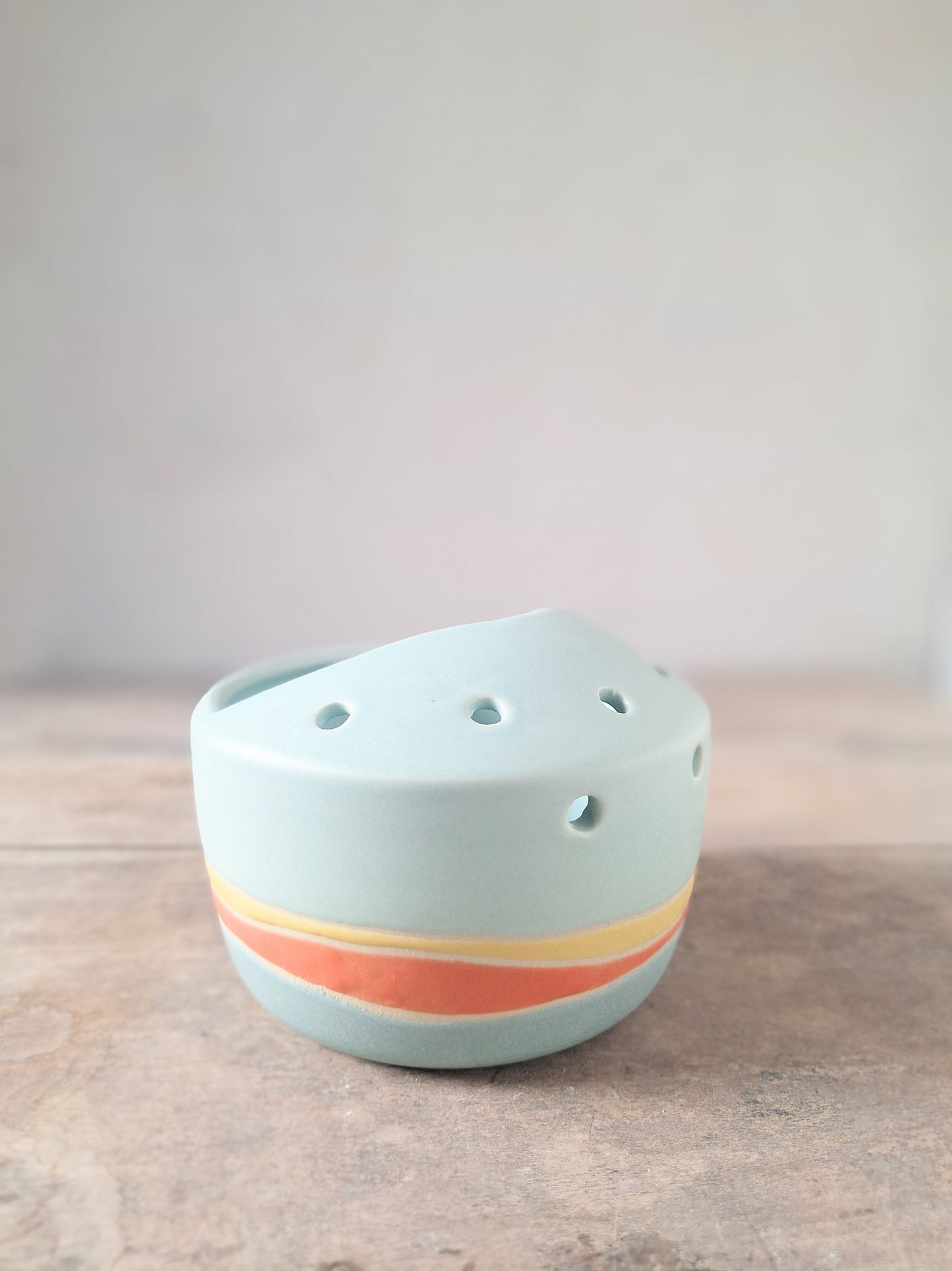 Blue Landscape Berry Strainer