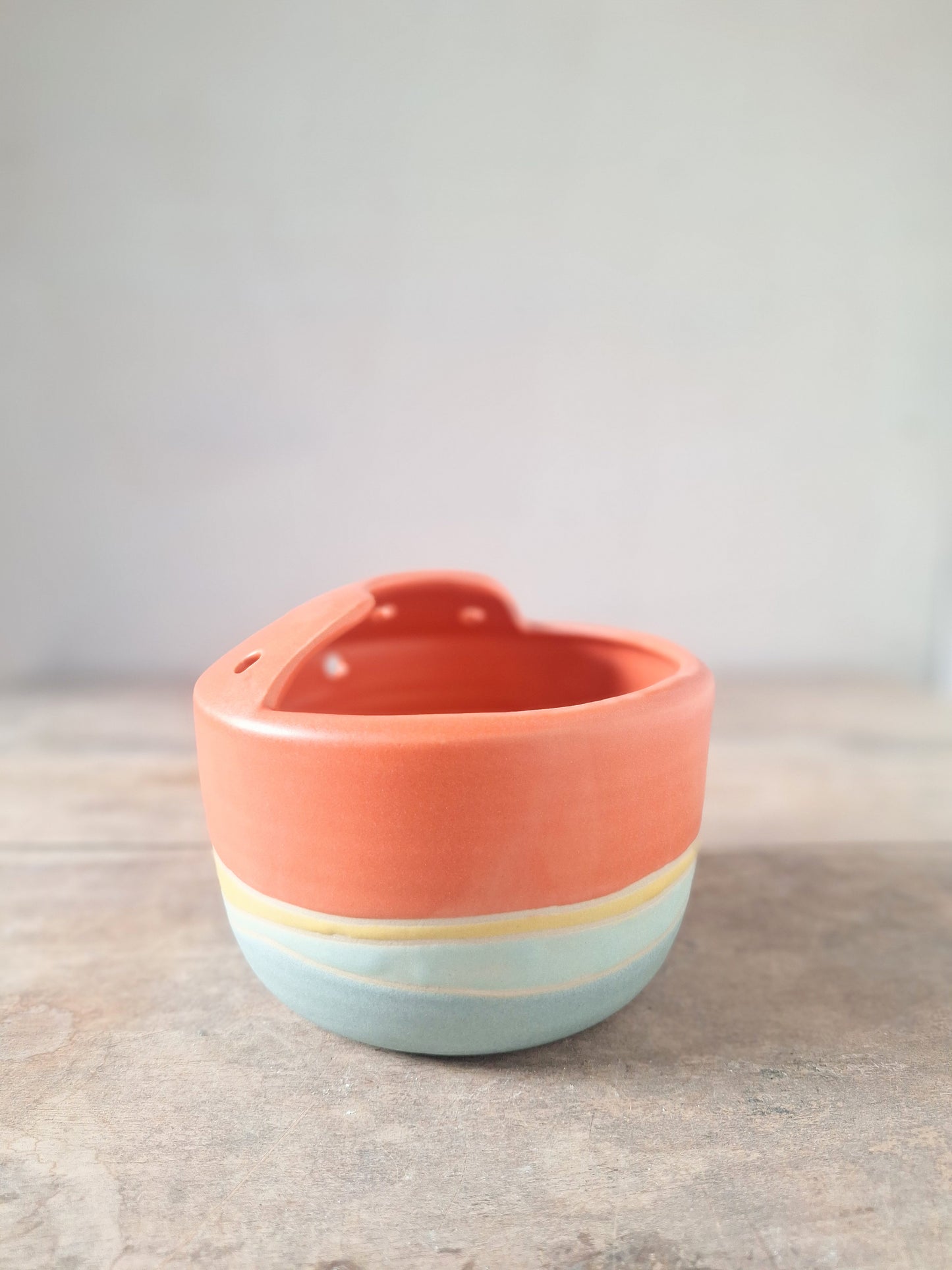 Bright Coral Landscape Berry Strainer
