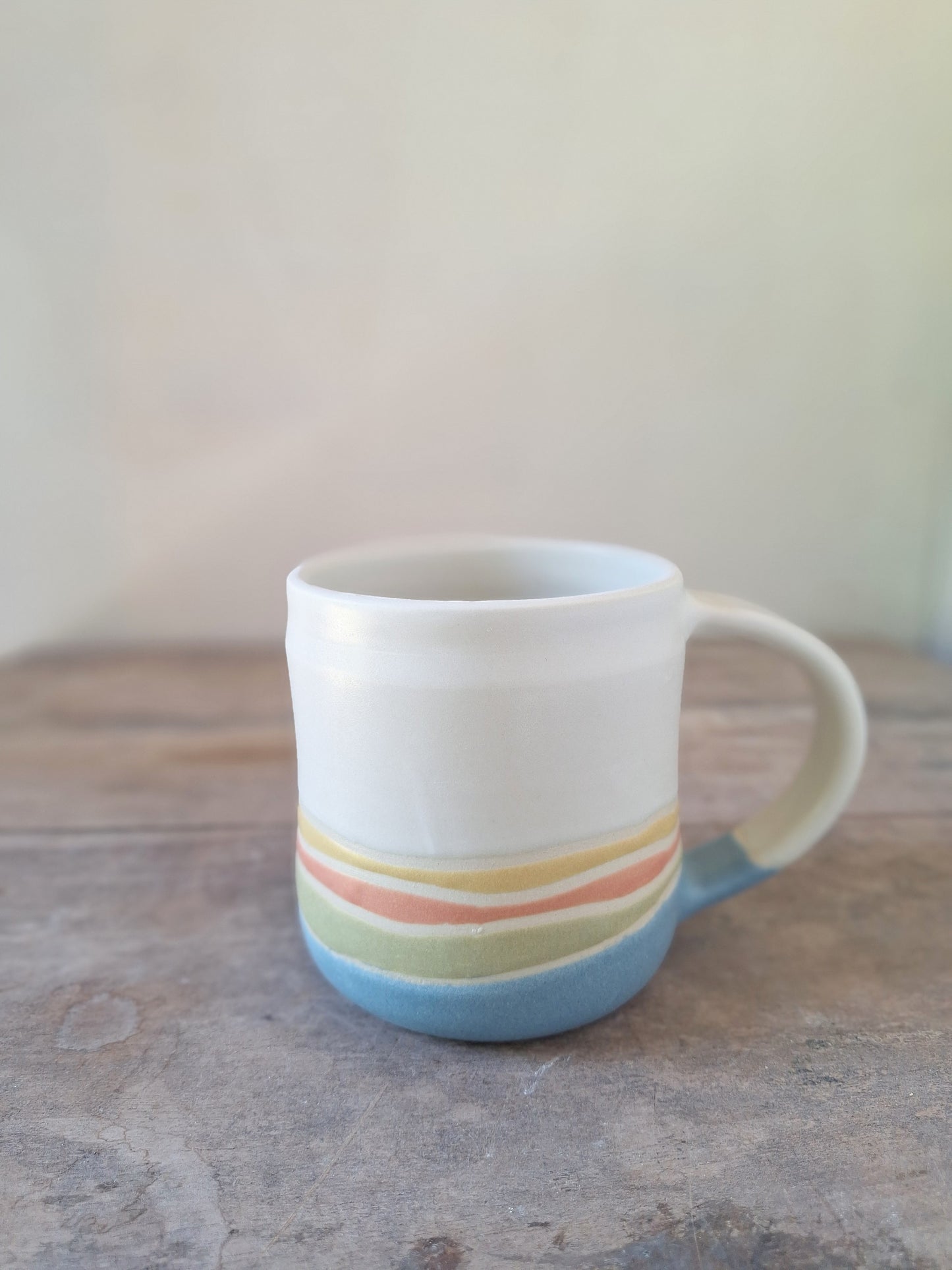 White Landscape Mug